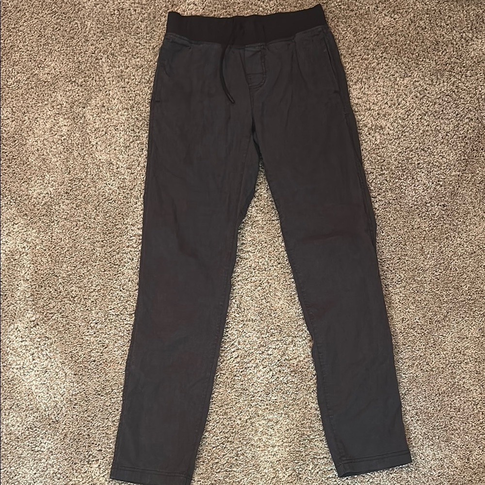 Prana Black Joggers Comfortable Sweatpants